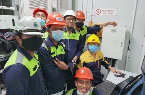 MMC集團PTP碼頭項目調(diào)試