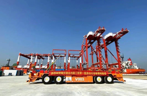 助力粵港澳大灣區(qū)首個全自動碼頭自動化設備